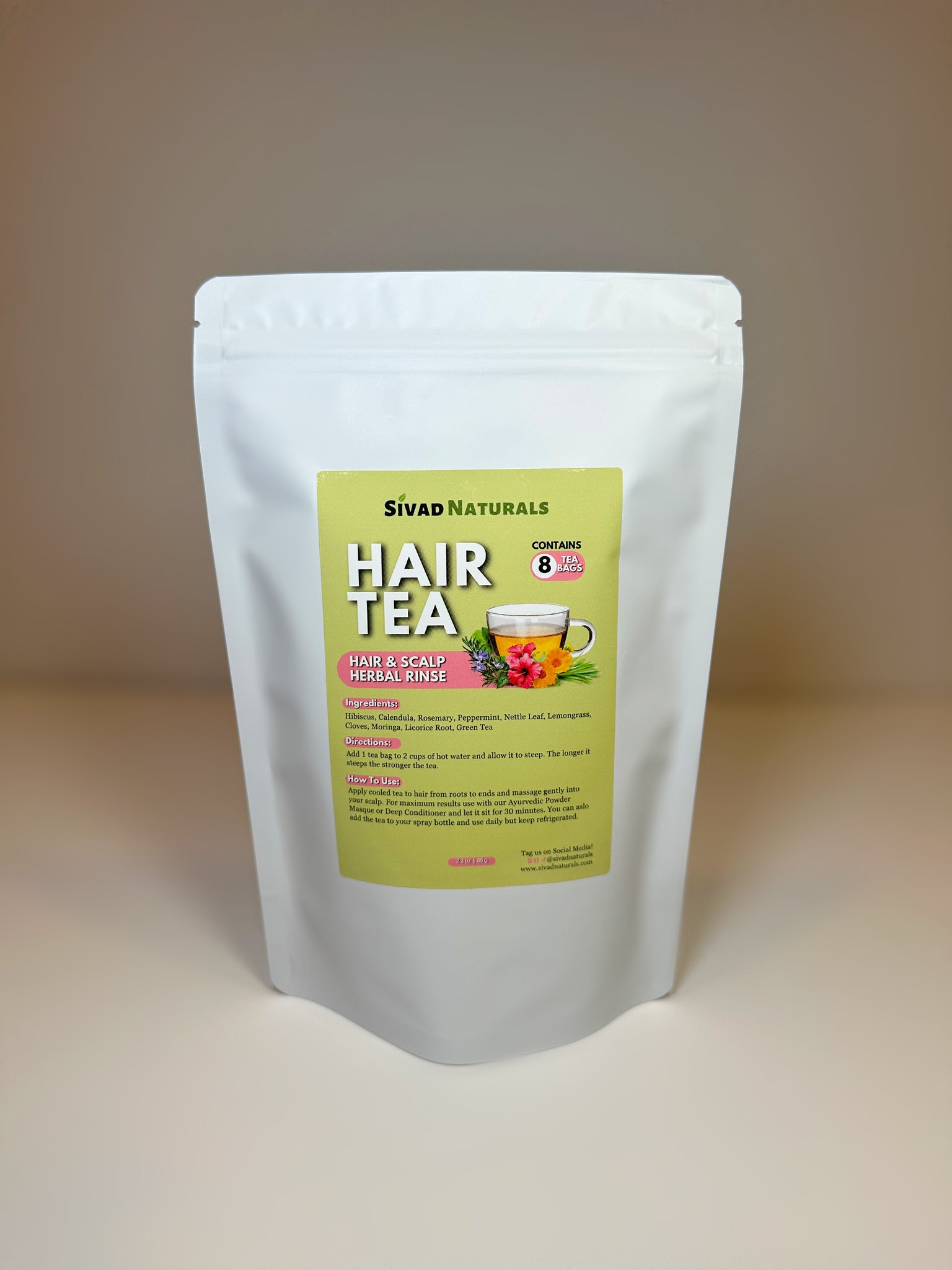 Hair Tea: Hair & Scalp Herbal Rinse