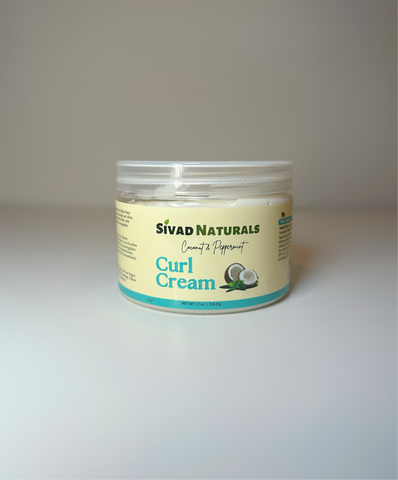 Coconut & Peppermint Curl Cream