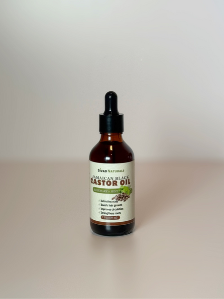 Jamaican Black Castor Oil- Rosemary + Mint