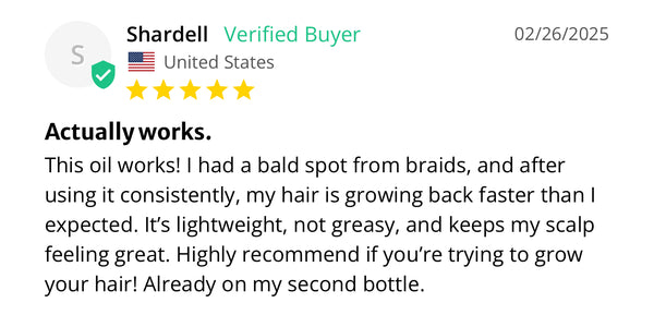 Ayurvedic Hair Growth Elixir