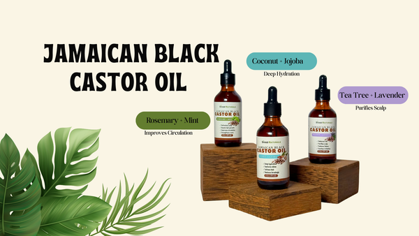 Jamaican Black Castor Oil- Rosemary + Mint
